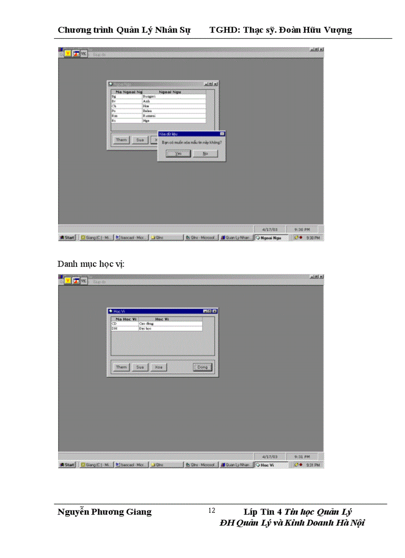 image for page Xây dựng chương trình bằng phần mềm VisualBasic 6 0 VB6 0