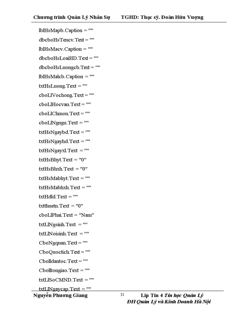 image for page Xây dựng chương trình bằng phần mềm VisualBasic 6 0 VB6 0