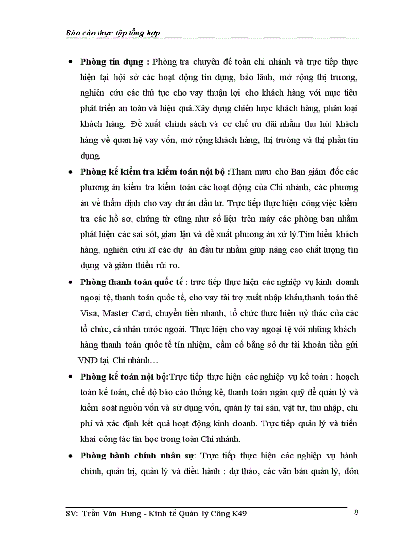 image for page Tổng quan về hoạt động kinh doanh của chi nhánh năm 2010