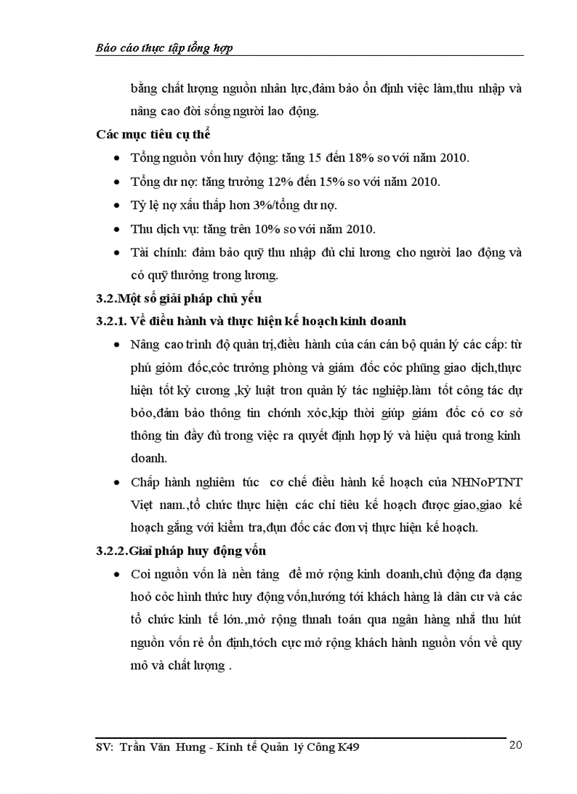 image for page Tổng quan về hoạt động kinh doanh của chi nhánh năm 2010