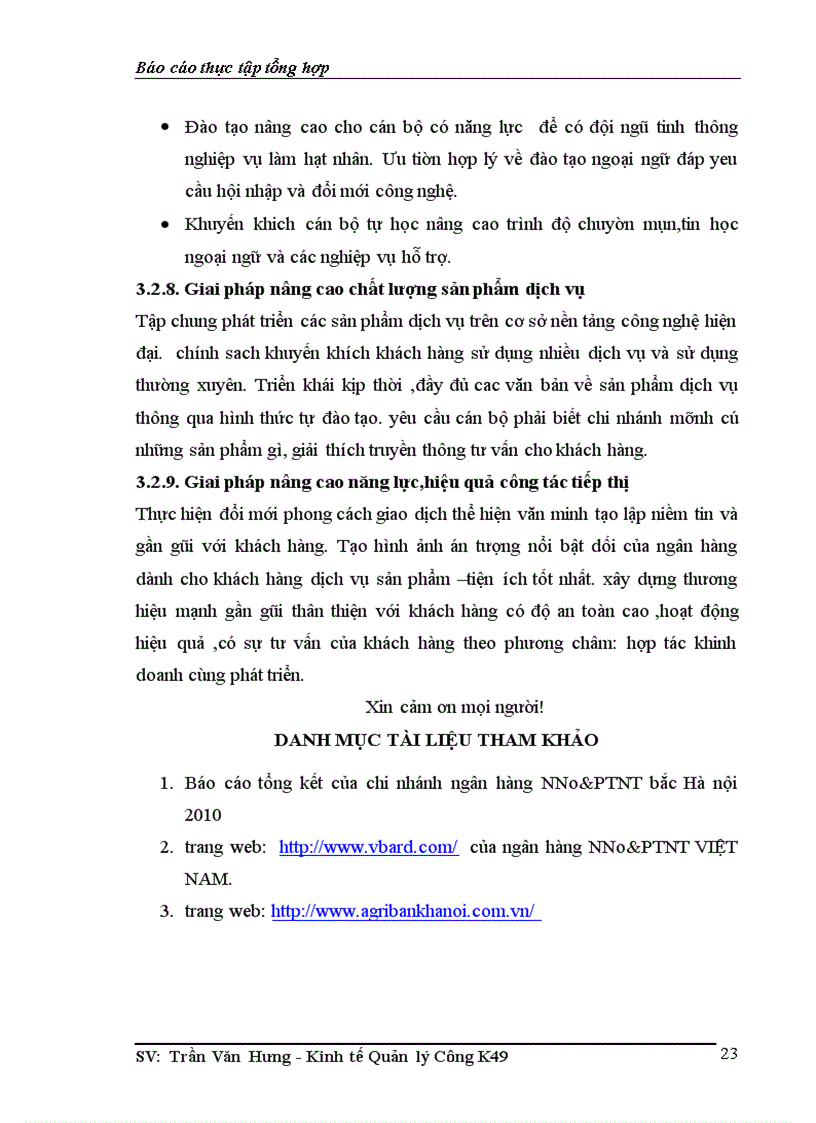 image for page Tổng quan về hoạt động kinh doanh của chi nhánh năm 2010