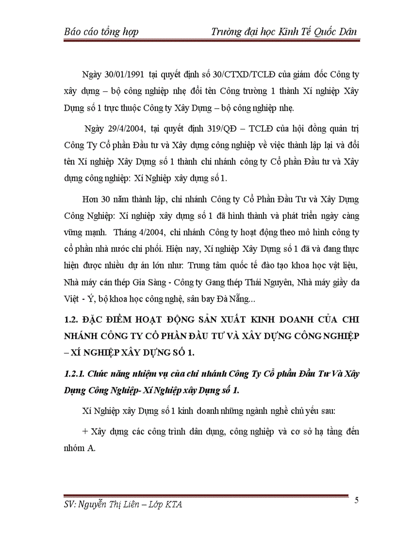 image for page Tổ chức bộ máy kế toán và hệ thống kế toán tại chi nhánh công ty cổ phần đầu tư và xây dựng công nghiệp xí nghiệp xây dựng số