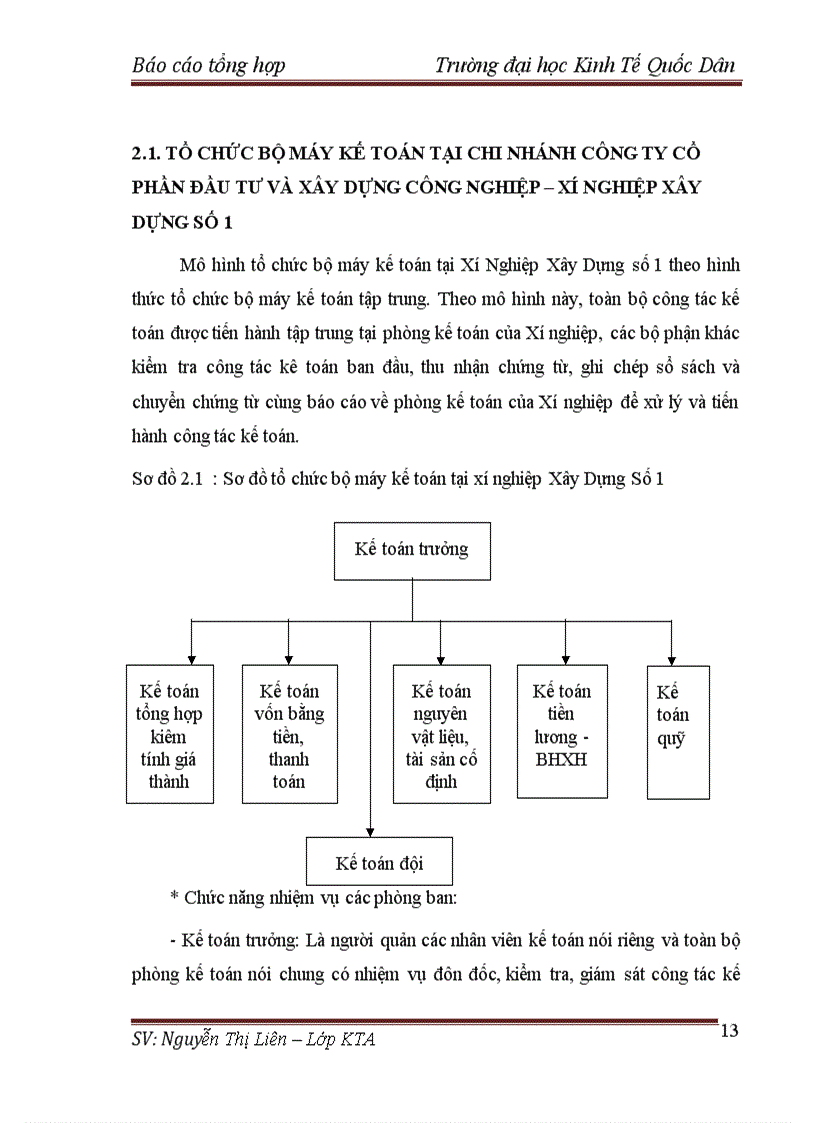 image for page Tổ chức bộ máy kế toán và hệ thống kế toán tại chi nhánh công ty cổ phần đầu tư và xây dựng công nghiệp xí nghiệp xây dựng số