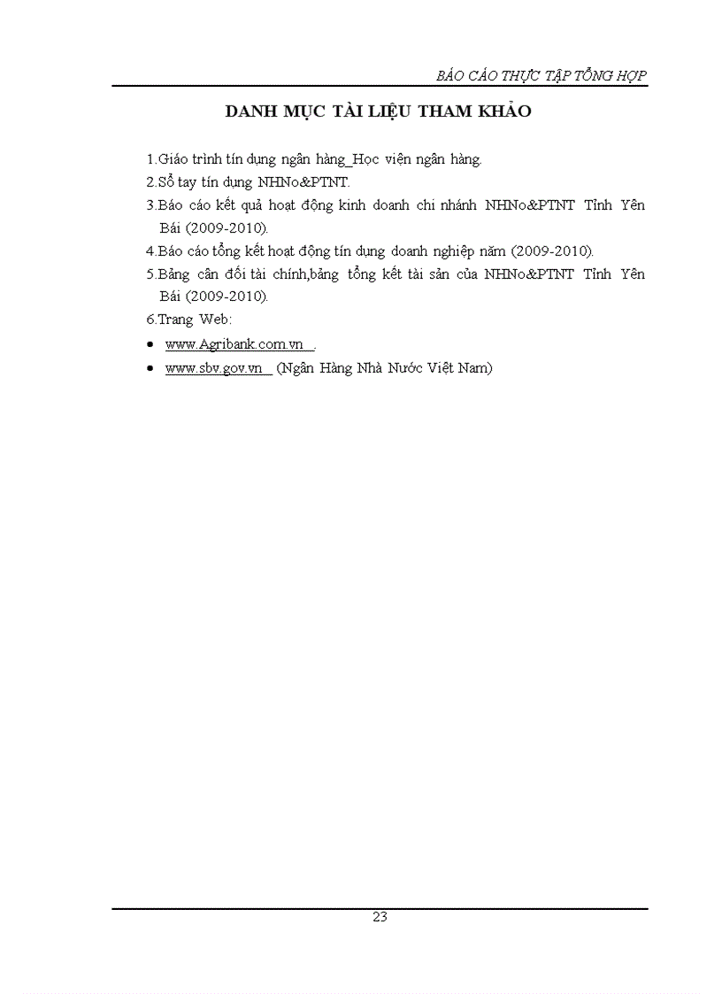 image for page Báo cáo thực tập tổng hợp tại chi nhánh nhno ptnt tỉnh yên báí
