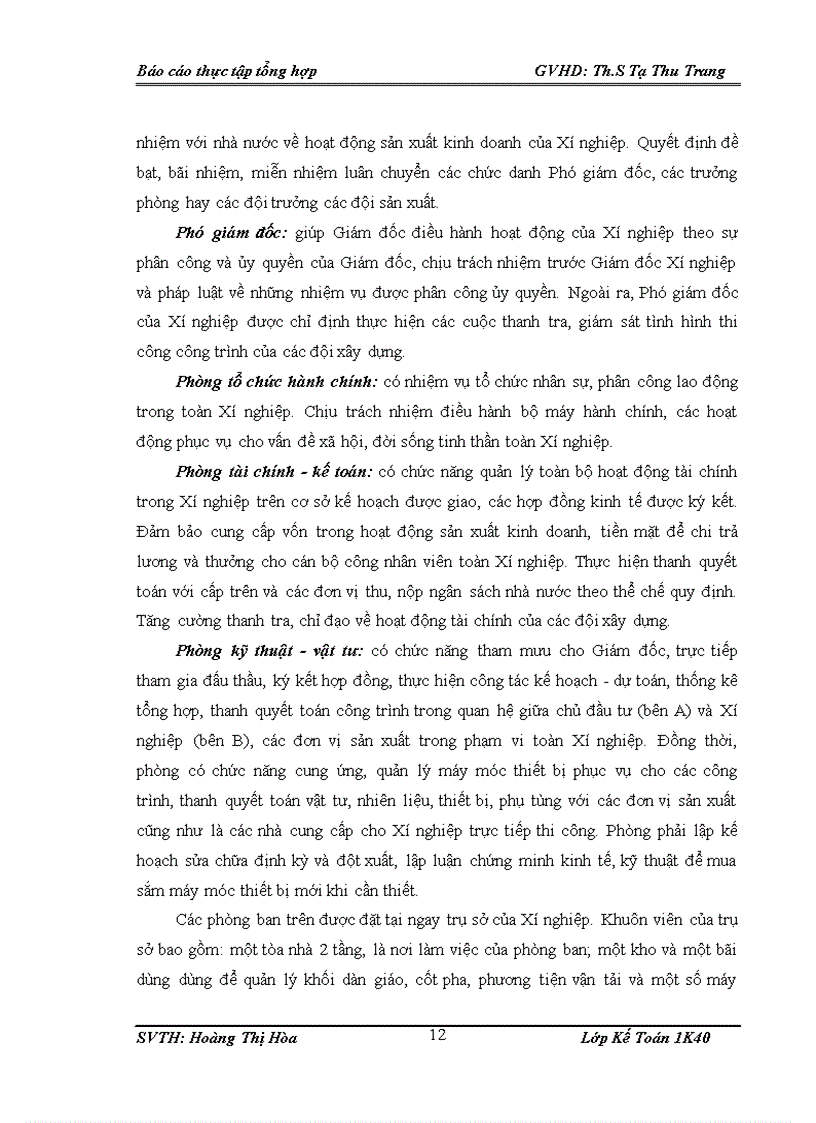 image for page Tổ chức công tác kế toán tại xí nghiệp xây lắp và mộc nội thất chi nhánh công ty cổ phần xây dựng số 1 HÀ NỘI