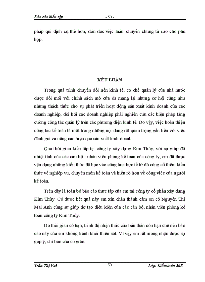 image for page Thực trạng tổ chức kế toán tại công ty cổ phần xây dựng Kim Thủy