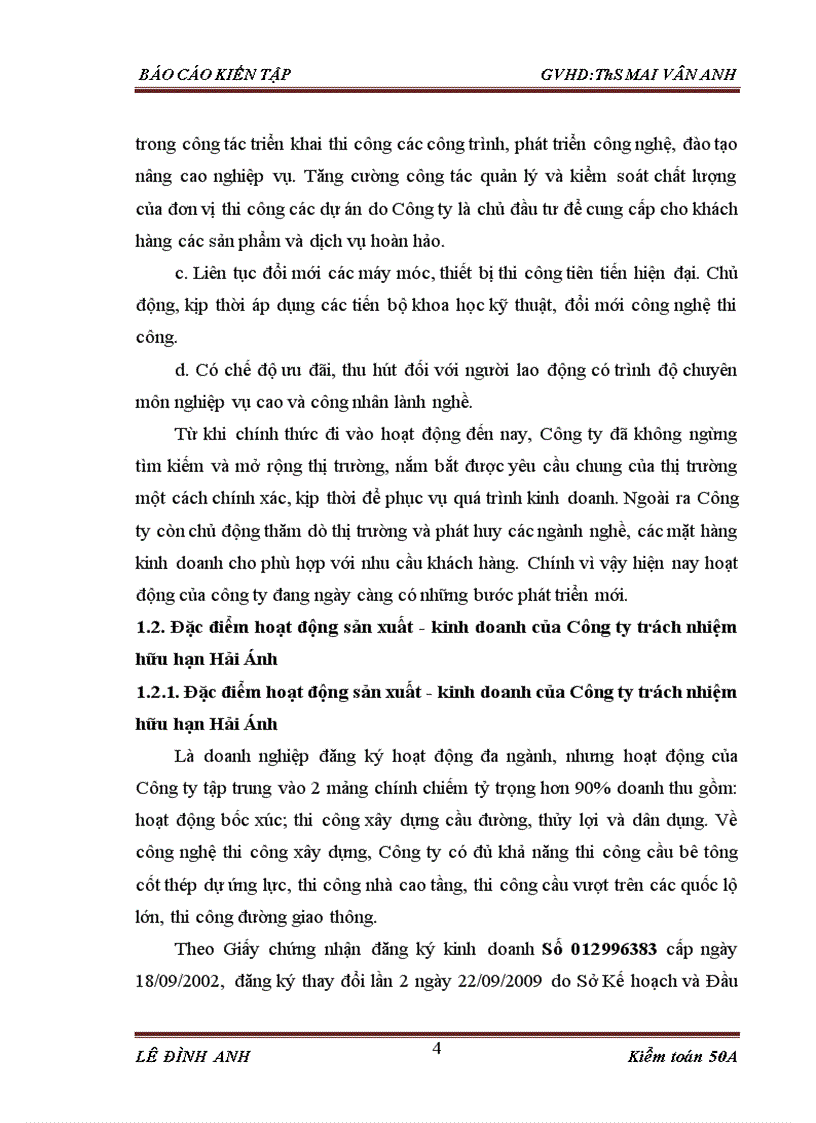 image for page Tổ chức bộ máy kế toán và hệ thống kế toán tại công ty trách nhiệm hữu hạn hải ánh