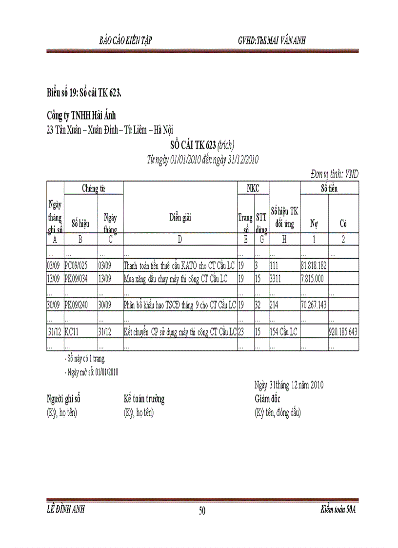 image for page Tổ chức bộ máy kế toán và hệ thống kế toán tại công ty trách nhiệm hữu hạn hải ánh