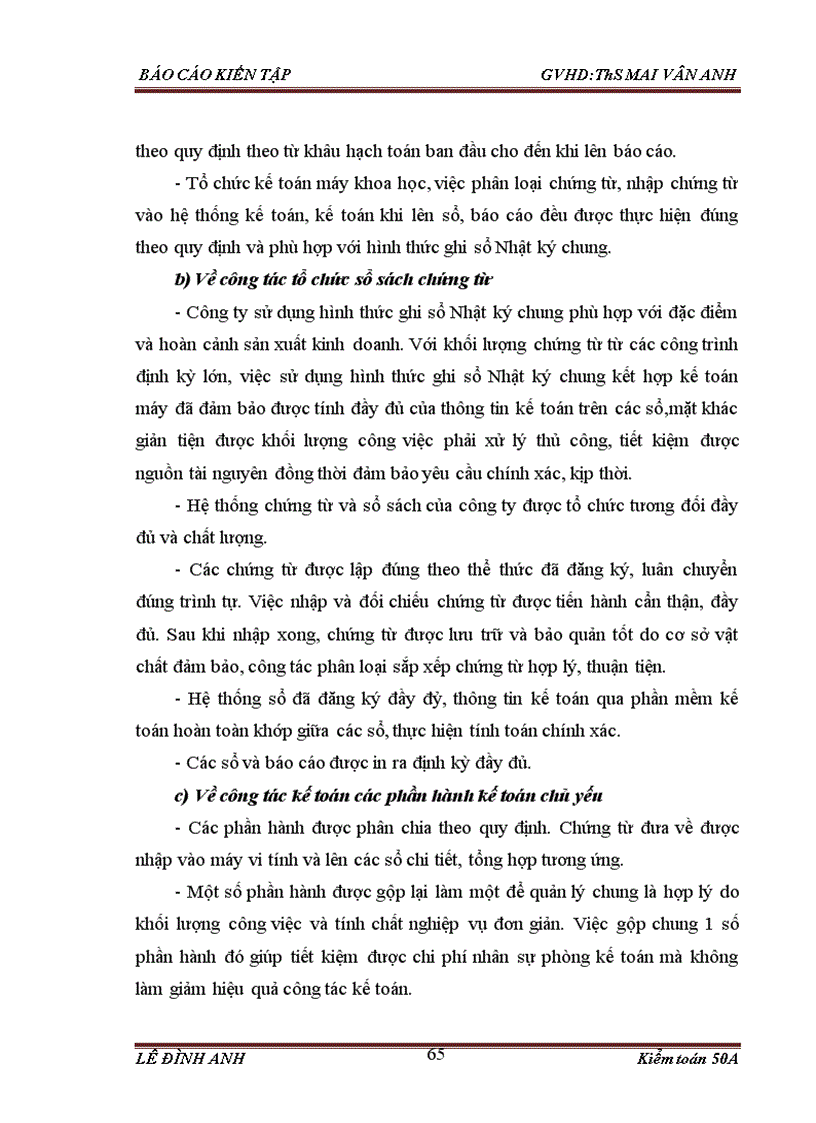 image for page Tổ chức bộ máy kế toán và hệ thống kế toán tại công ty trách nhiệm hữu hạn hải ánh