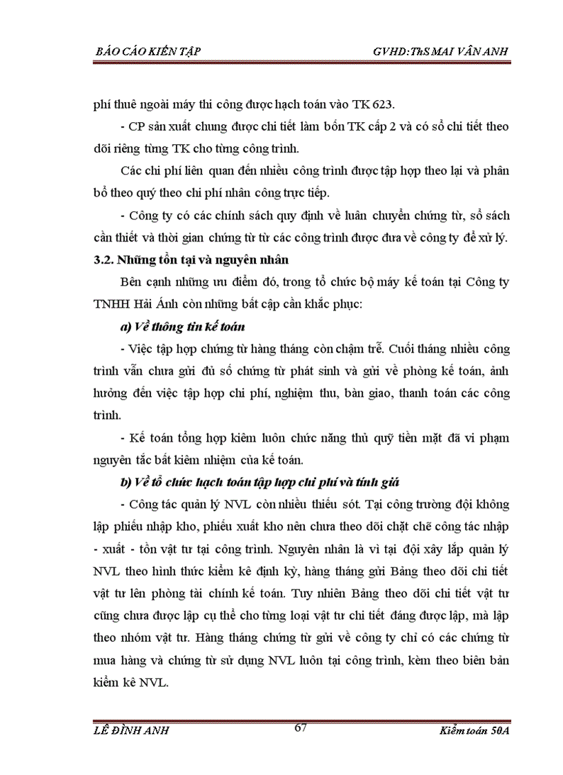 image for page Tổ chức bộ máy kế toán và hệ thống kế toán tại công ty trách nhiệm hữu hạn hải ánh