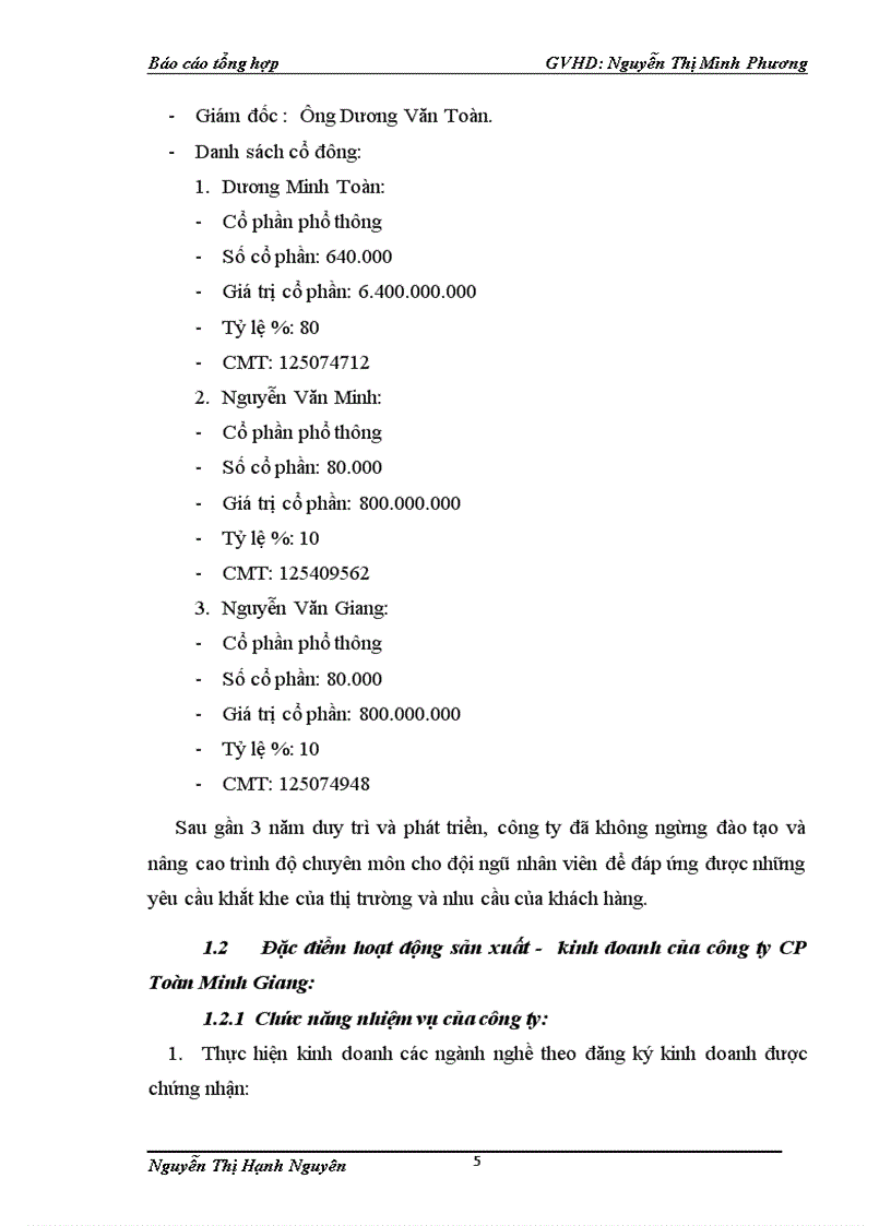 image for page Tổ chức bộ máy kế toán và hệ thống kế toán tại công ty CP Toàn Minh Giang