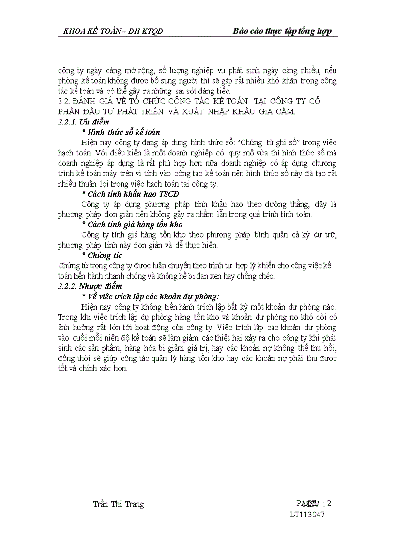 image for page Tổ chức bộ máy kế toán và hệ thống kế toán tại Công ty Cổ Phần Đầu Tư Phát Triển và Xuất Nhập Khẩu Gia Cầm