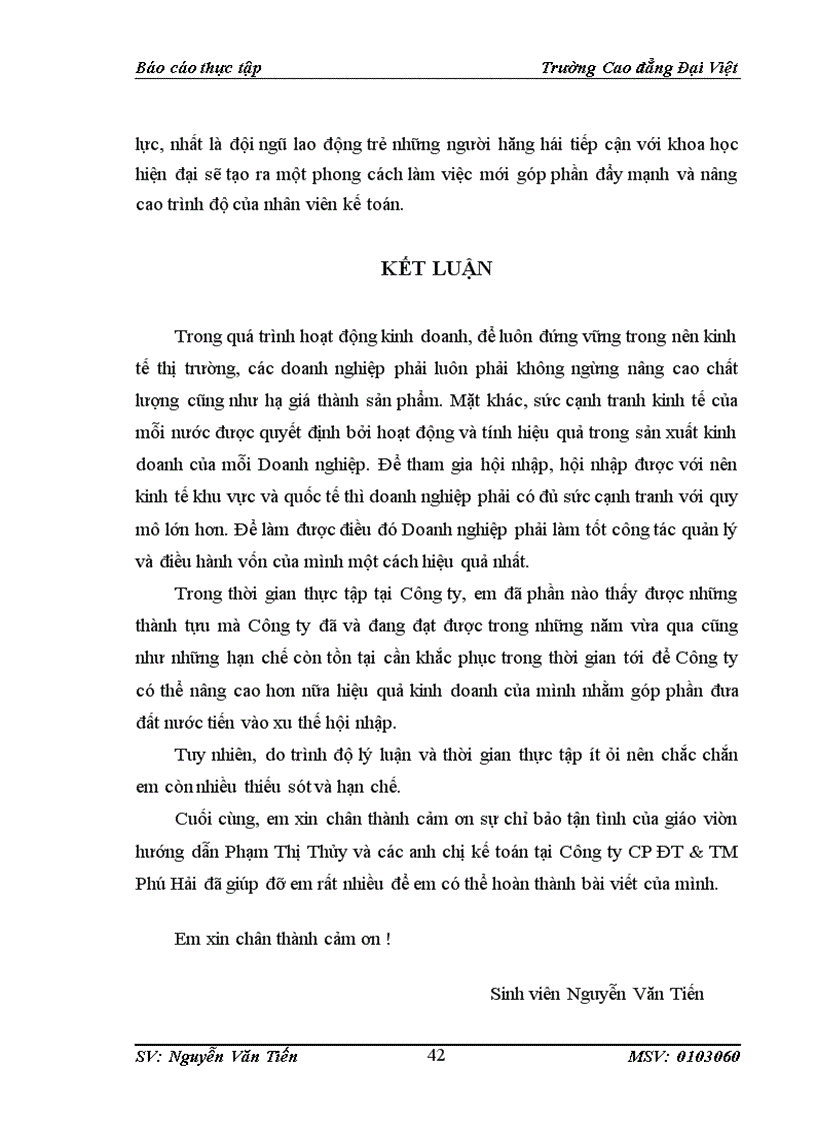 image for page Thực trạng công tác kế toán hạch toán với người mua của công ty cpđt tm phú hải