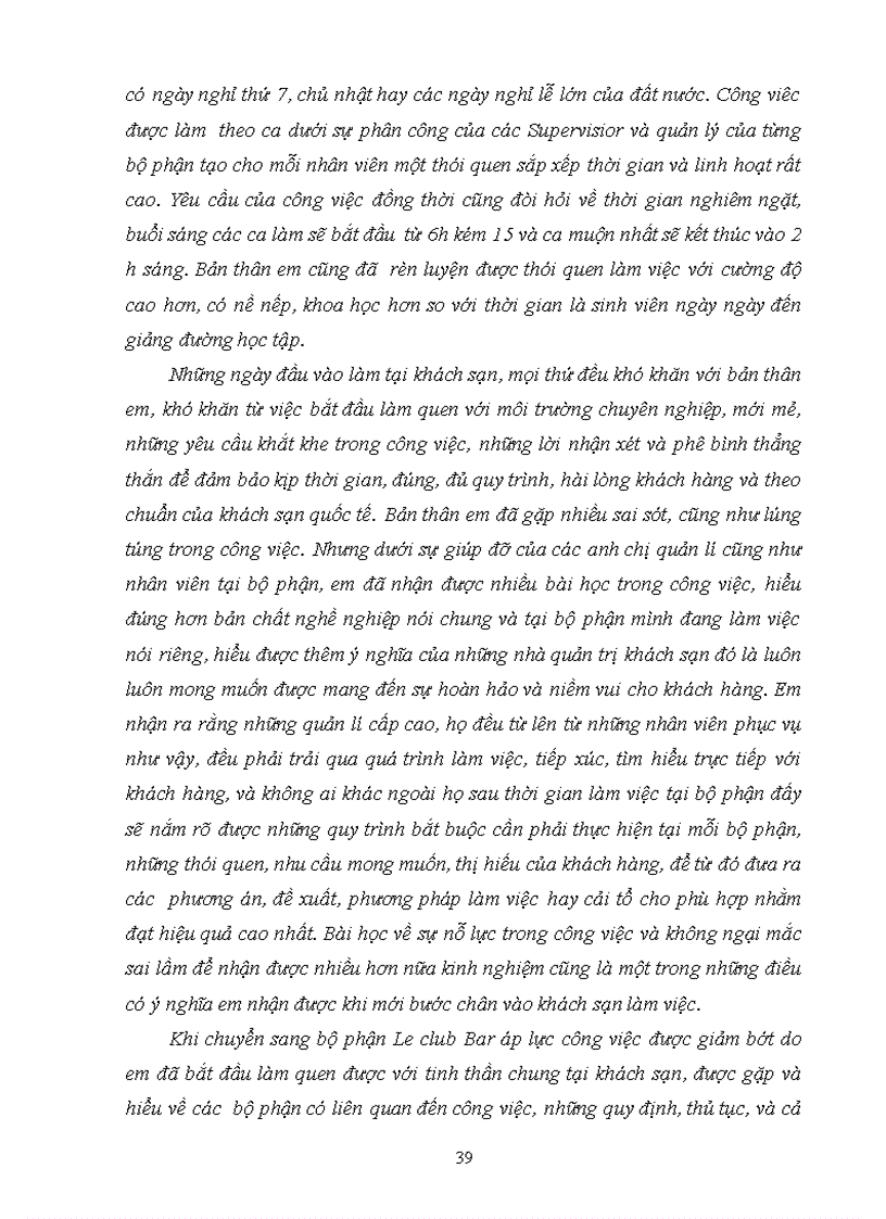 image for page Phương hướng phát triển dịch vụ bar tại khách sạn Sofitel Metropole Hà Nội