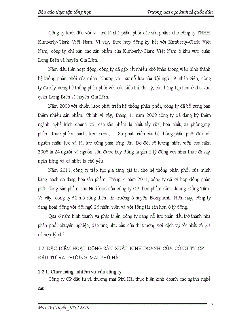 image for page Tổ chức bộ máy kế toán và hệ thống kế toán tại công ty cp đầu tư và thương mại phú hải