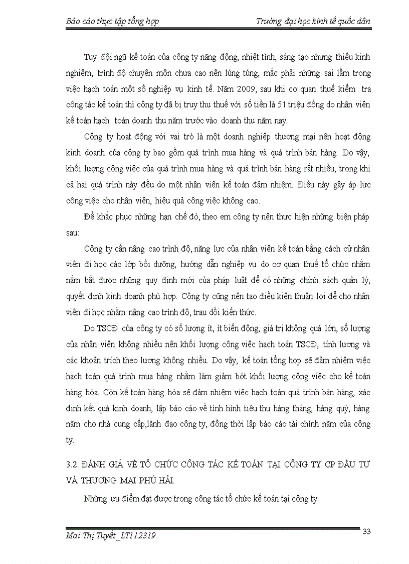 image for page Tổ chức bộ máy kế toán và hệ thống kế toán tại công ty cp đầu tư và thương mại phú hải