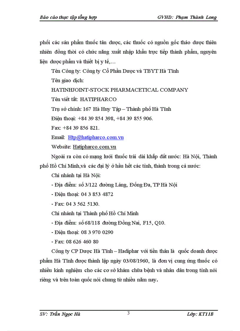 image for page Tổ chức bộ máy kế toán và hệ thống kế toán tại công ty Cổ phần Dược và thiết bị Y tế Hà Tĩnh
