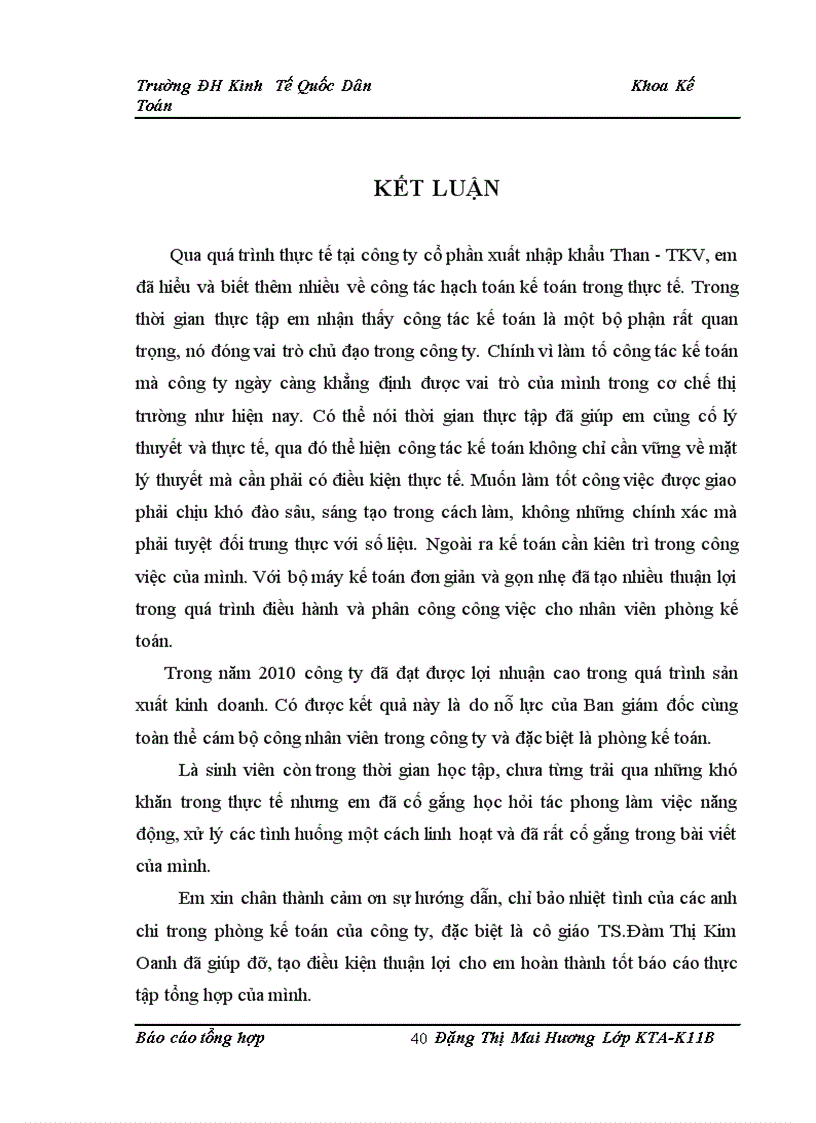 image for page Tổ chức bộ máy kế toán và hệ thống kế toán tại công ty xuất nhập khẩu than tkv v coalimex