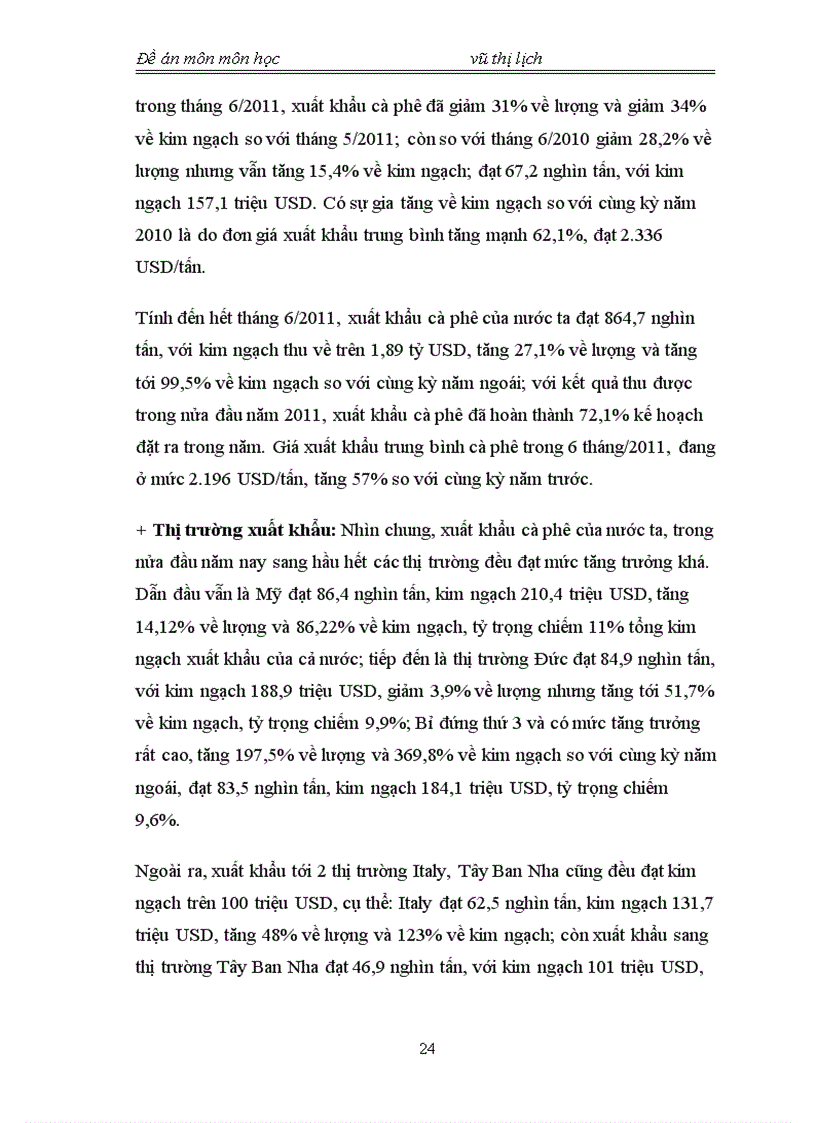 image for page Hoạt động xuất khẩu cà phê của Việt Nam sau hội nhập WTO thực trạng va giải pháp thúc đẩy