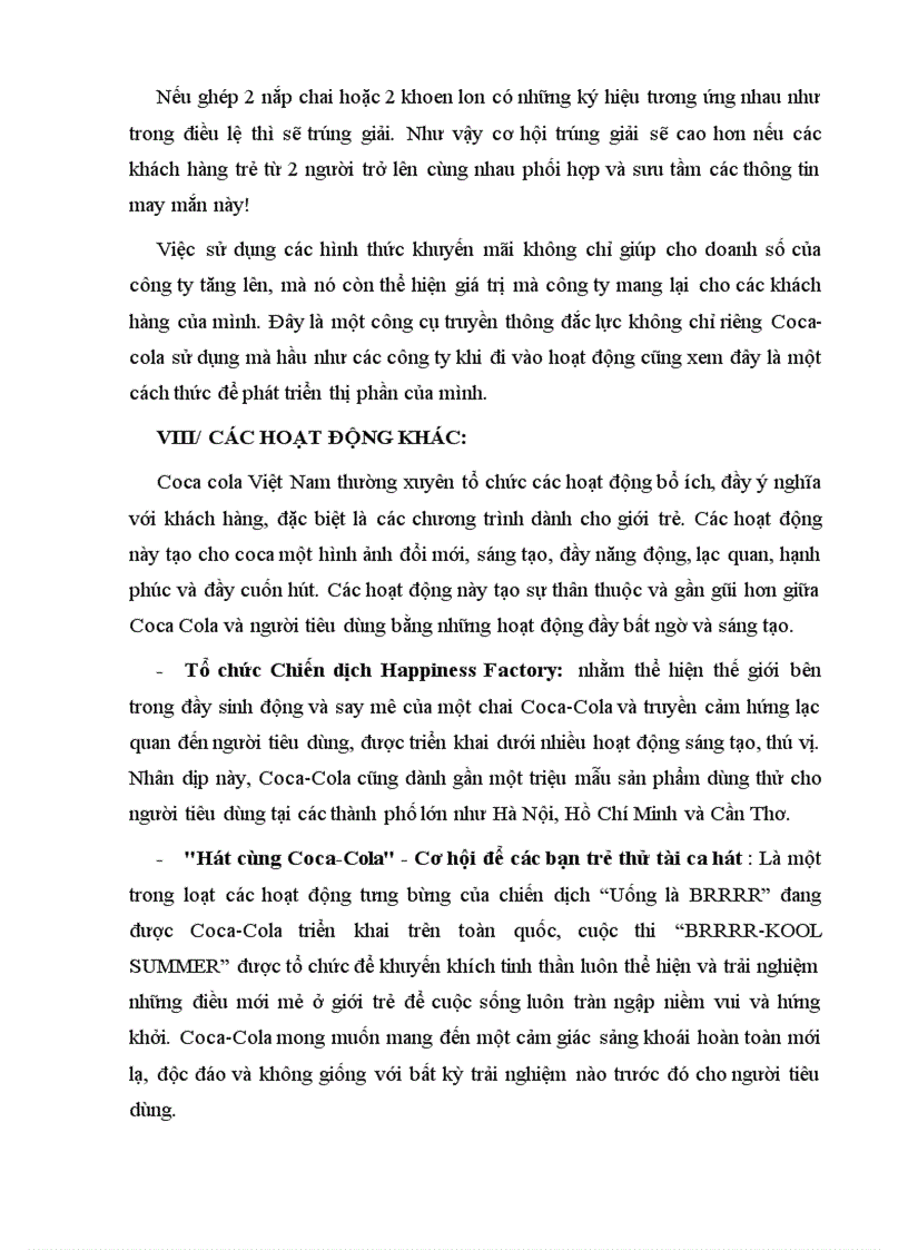 image for page Vận dụng mô hình phân tích môi trường phân tích công ty cocacola việt nam