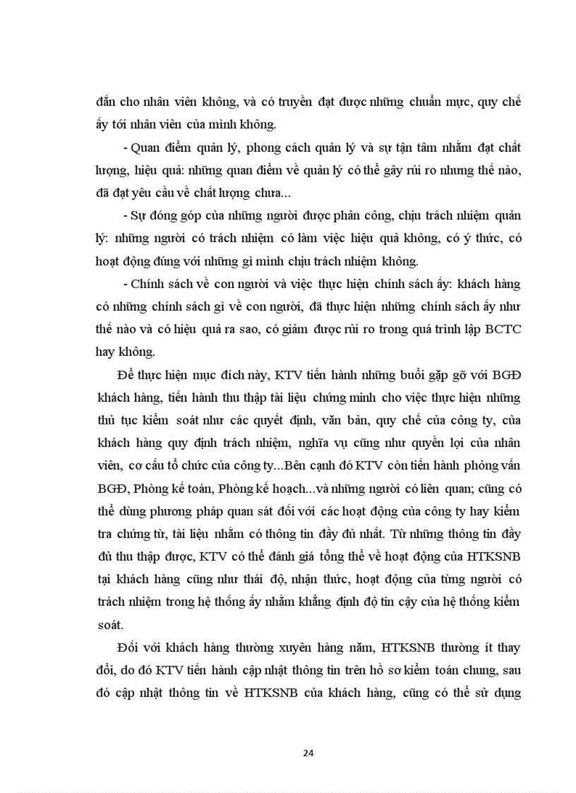 image for page Thực trạng đánh giá hệ thống kiểm soát nội bộ trong kiểm toán tài chính