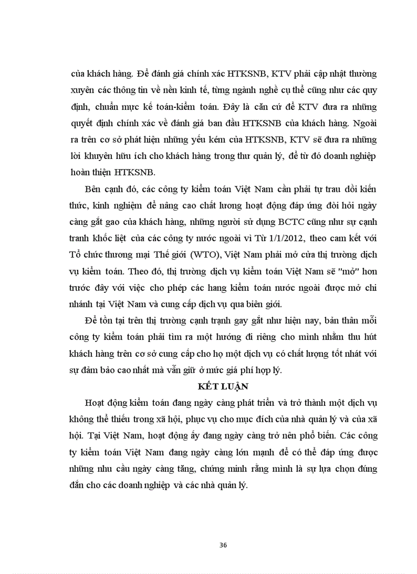 image for page Thực trạng đánh giá hệ thống kiểm soát nội bộ trong kiểm toán tài chính