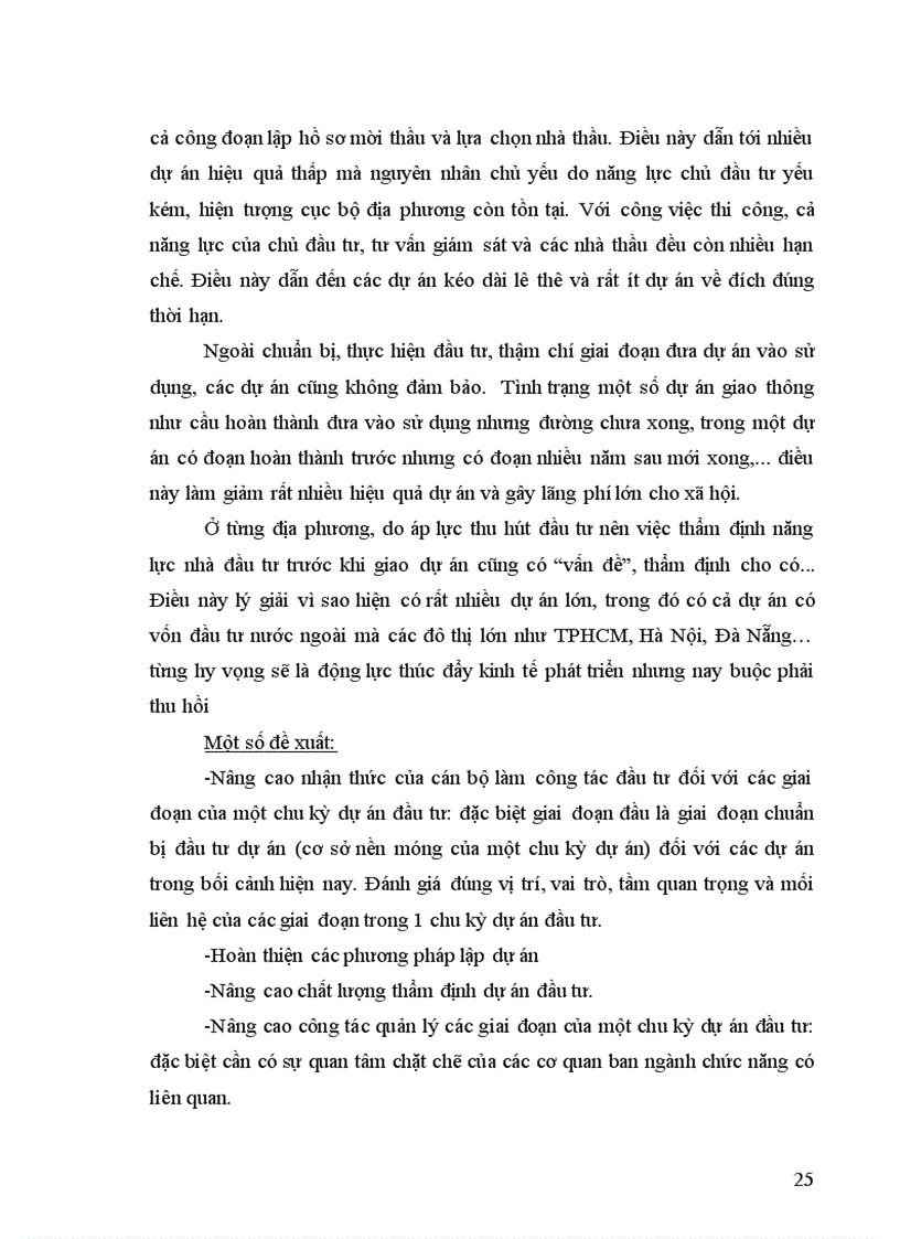 image for page Dự án đầu tư và các giai đoạn của chu kỳ dự án đầu tư