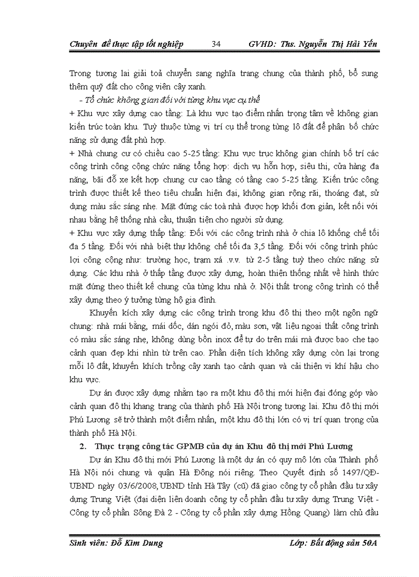 image for page Thực trạng công tác giải phóng mặt bằng của dự án khu đô thị mới phú lương hà đông