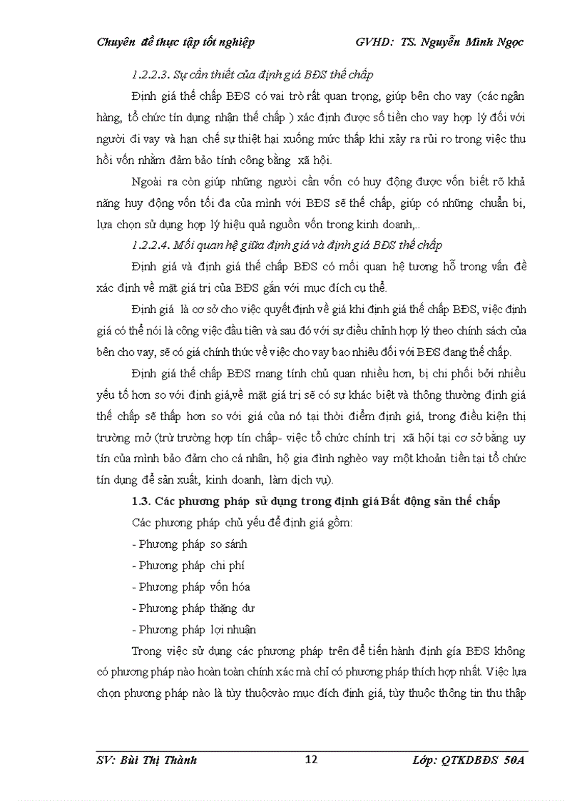 image for page Nghiên cứu công tác định giá Bất động sản thế chấp tại Ngân hàng Techcombank chi nhánh Nghệ An