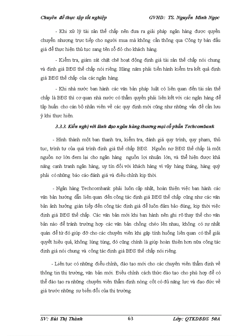 image for page Nghiên cứu công tác định giá Bất động sản thế chấp tại Ngân hàng Techcombank chi nhánh Nghệ An