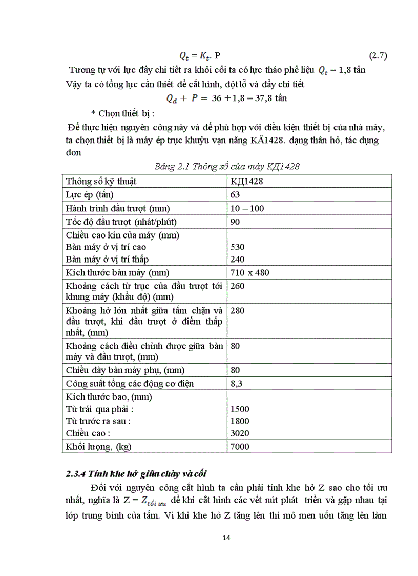 image for page Thiết kế quy trình công nghệ dập chi tiết CL30