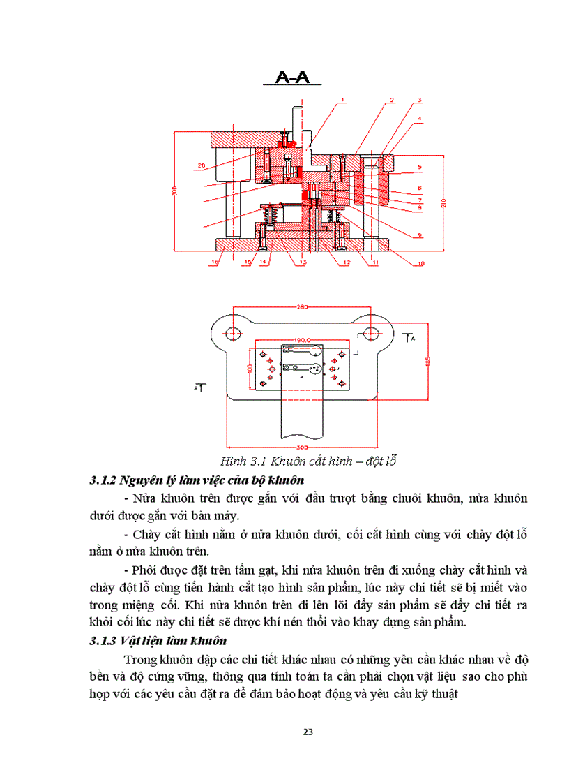 image for page Thiết kế quy trình công nghệ dập chi tiết CL30