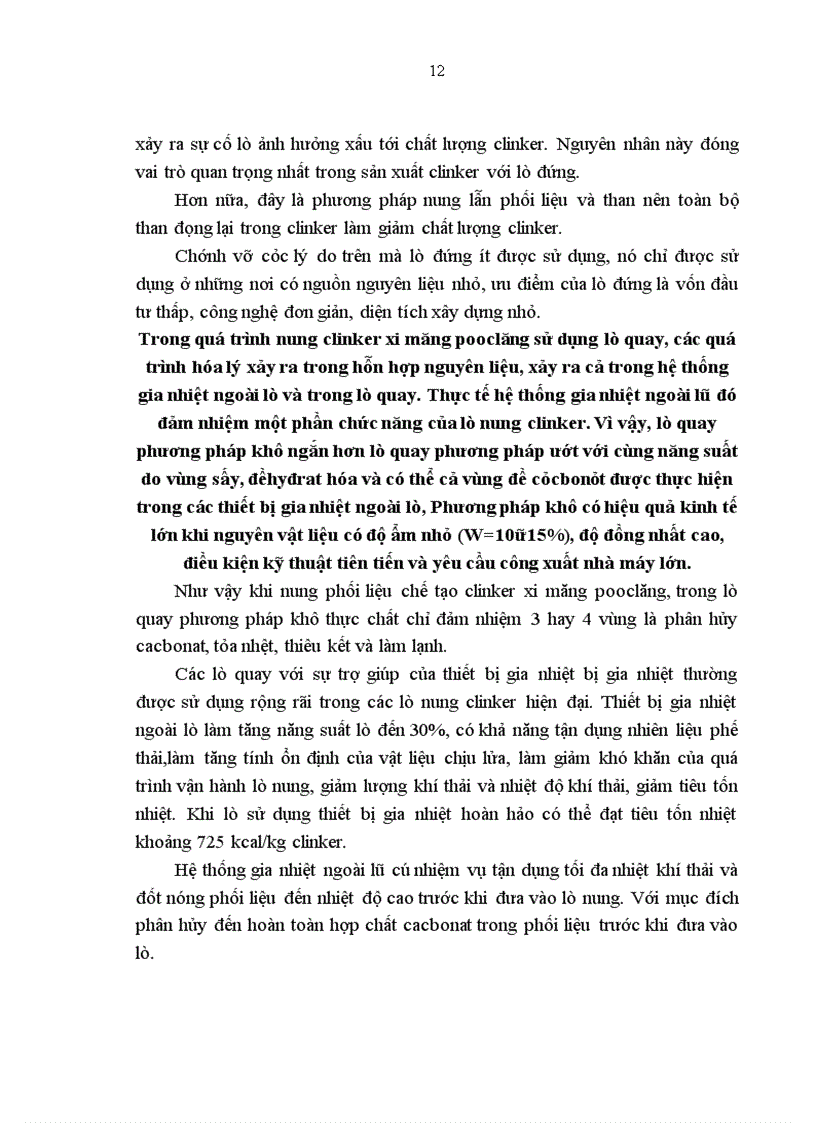 image for page Lò nung clinker sản xuất xi măng theo phương pháp khô năng suất 3000 tấn ngày