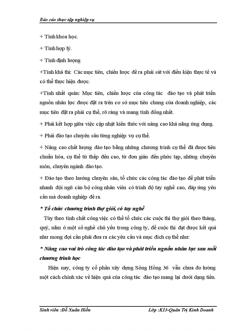 image for page Hoàn thiện công tác đào tạo và phát triển nguồn nhân lực tại Công ty Cổ phần xây dựng Sông Hồng 36