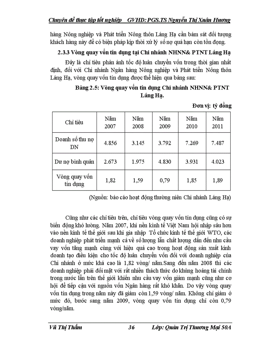 image for page Nâng cao hiệu quả cho vay đối với khách hàng là doanh nghiệp tại Chi nhánh NHNN PTNT Láng Hạ
