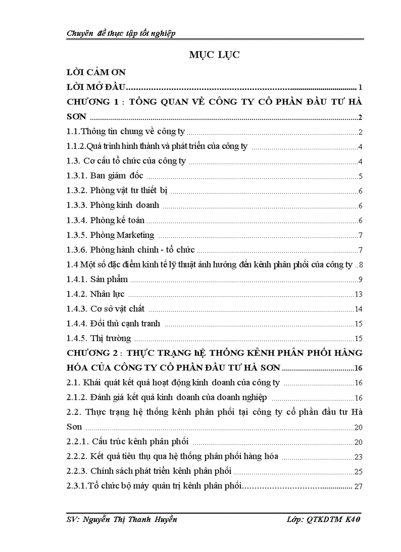 image for page Giải pháp hoàn thiện hệ thống kênh phân phối hàng hoá của Công ty cổ phần đầu tư Hà Sơn