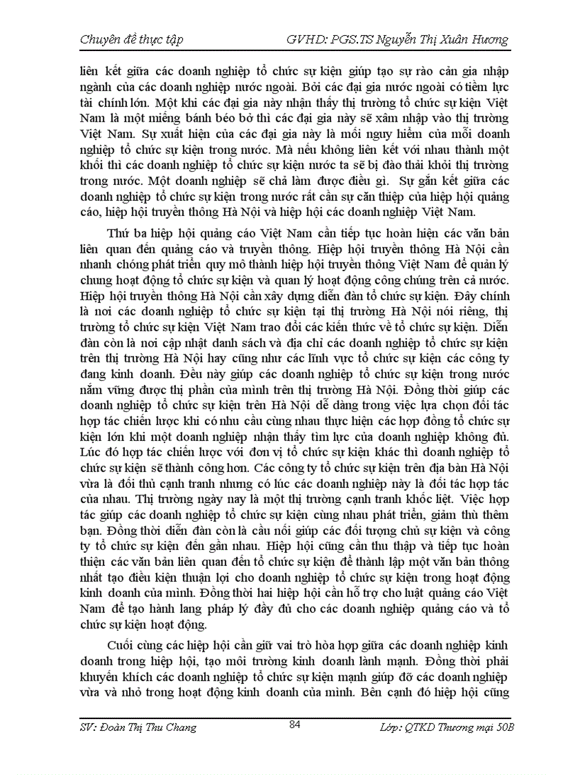 image for page Hoàn thiện hoạt động kinh doanh dịch vụ tổ chức sự kiện của Công ty Cổ phần sự kiện truyền thông Việt Nam