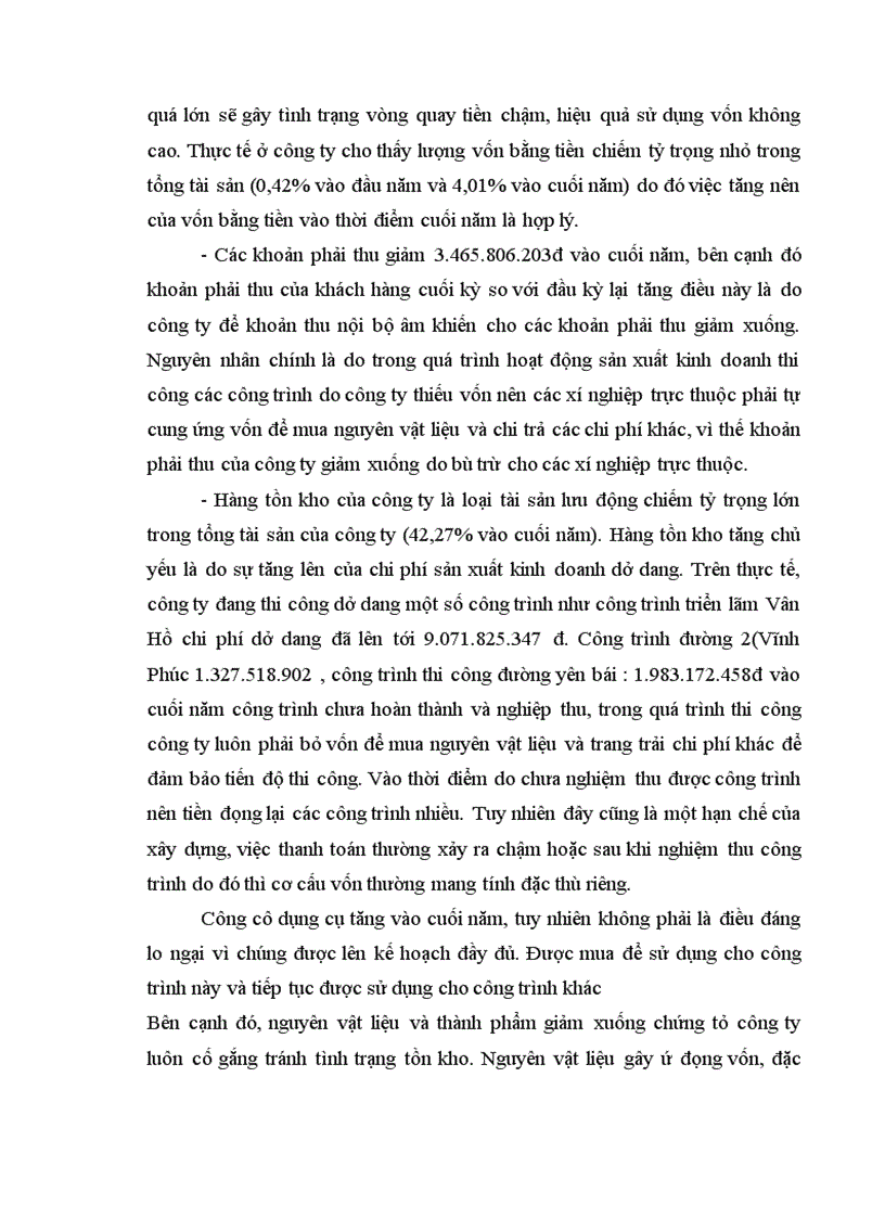 image for page Phân tích tình hình tài chính của Công ty Cơ khí Xây dựng và Lắp máy điện nước