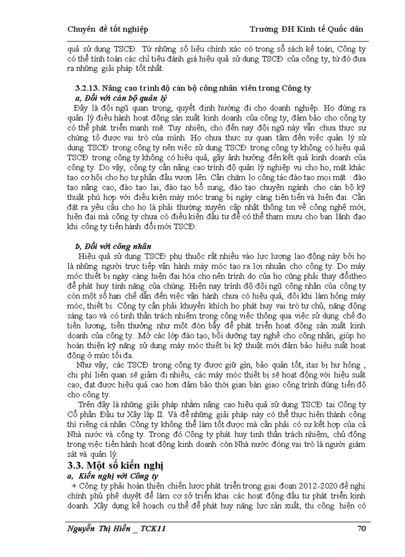 image for page Một số biện pháp nâng cao hiệu quả sử dụng TSCĐ tại Công ty Cổ phần Đầu tư Xây lắp II