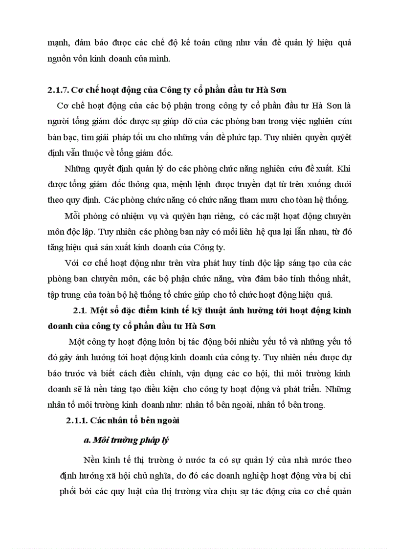 image for page Một số giải pháp nâng cao hiệu quả sử dụng vốn tại Công ty Cổ Phần Đầu Tư Hà Sơn 1