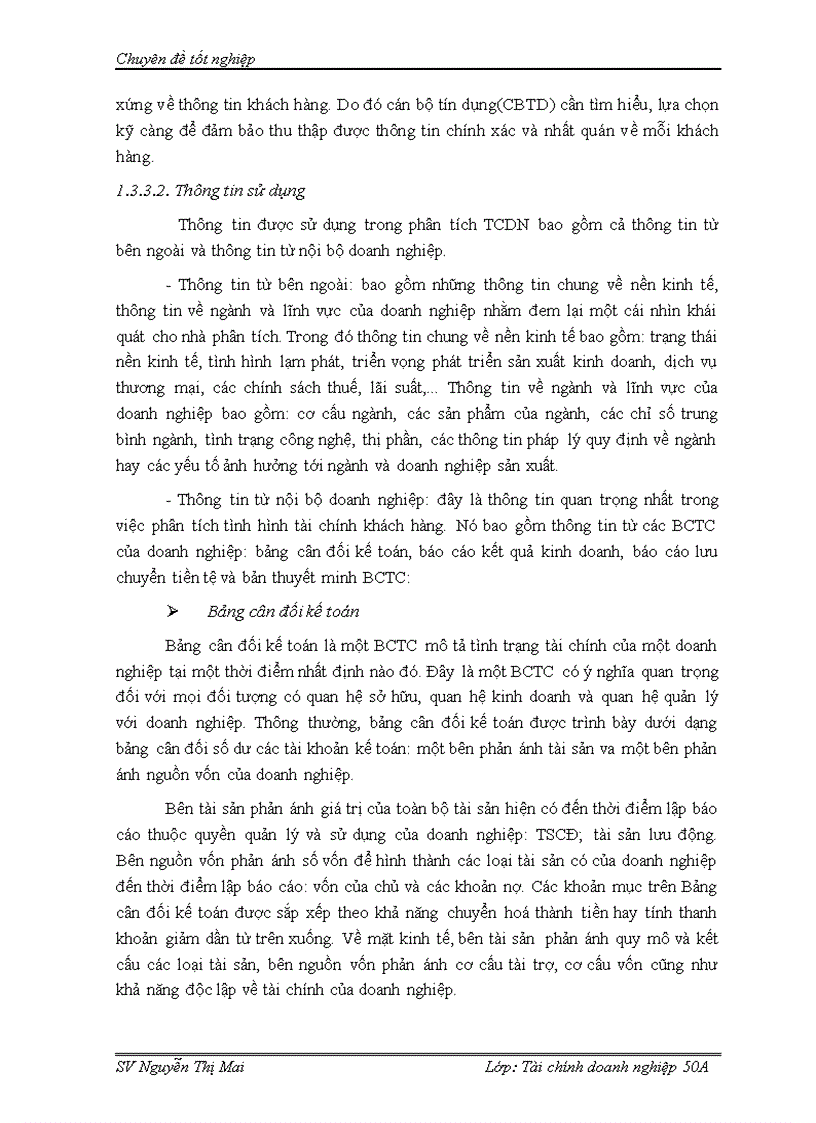 image for page Nâng cao chất lượng phân tích tài chính doanh nghiệp đối với khách hàng trong hoạt động cho vay tại chi nhánh Ngân hàng Thương mại Cổ phần Đầu tư Phát triển Hà Tĩnh