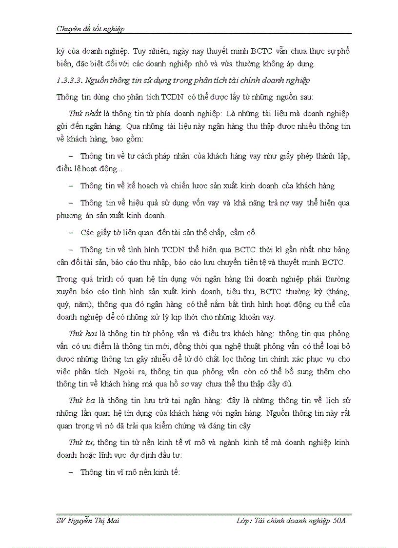 image for page Nâng cao chất lượng phân tích tài chính doanh nghiệp đối với khách hàng trong hoạt động cho vay tại chi nhánh Ngân hàng Thương mại Cổ phần Đầu tư Phát triển Hà Tĩnh