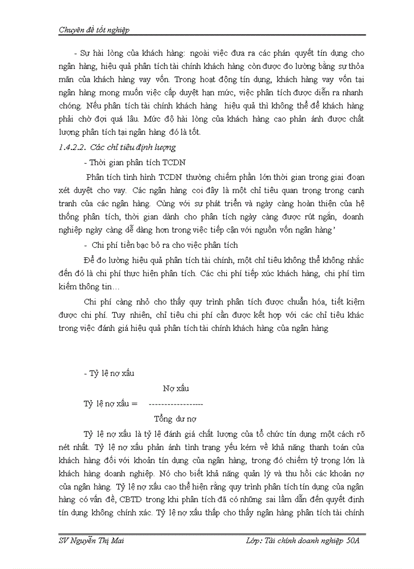 image for page Nâng cao chất lượng phân tích tài chính doanh nghiệp đối với khách hàng trong hoạt động cho vay tại chi nhánh Ngân hàng Thương mại Cổ phần Đầu tư Phát triển Hà Tĩnh