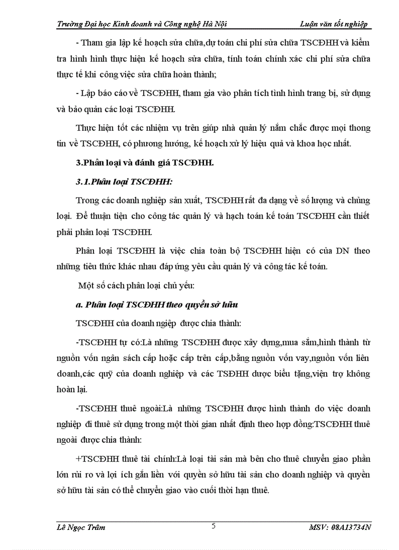 image for page Kế toán tài sản cố định hữu hình tại công ty Cổ phần Thành Gia