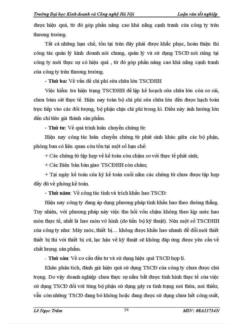 image for page Kế toán tài sản cố định hữu hình tại công ty Cổ phần Thành Gia