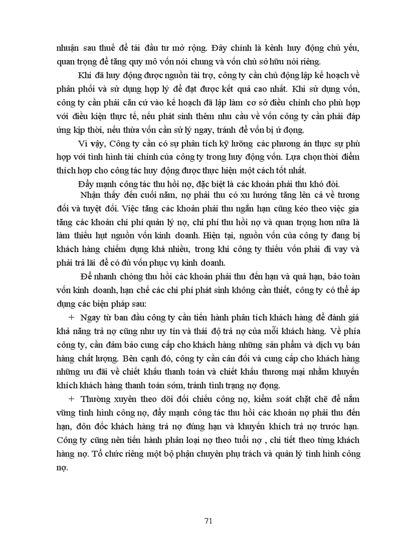 image for page Phân tích tình hình tài chính của Công ty công ty cổ phần thương mại và dịch vụ kỹ thuật ĐẠI HƯNG