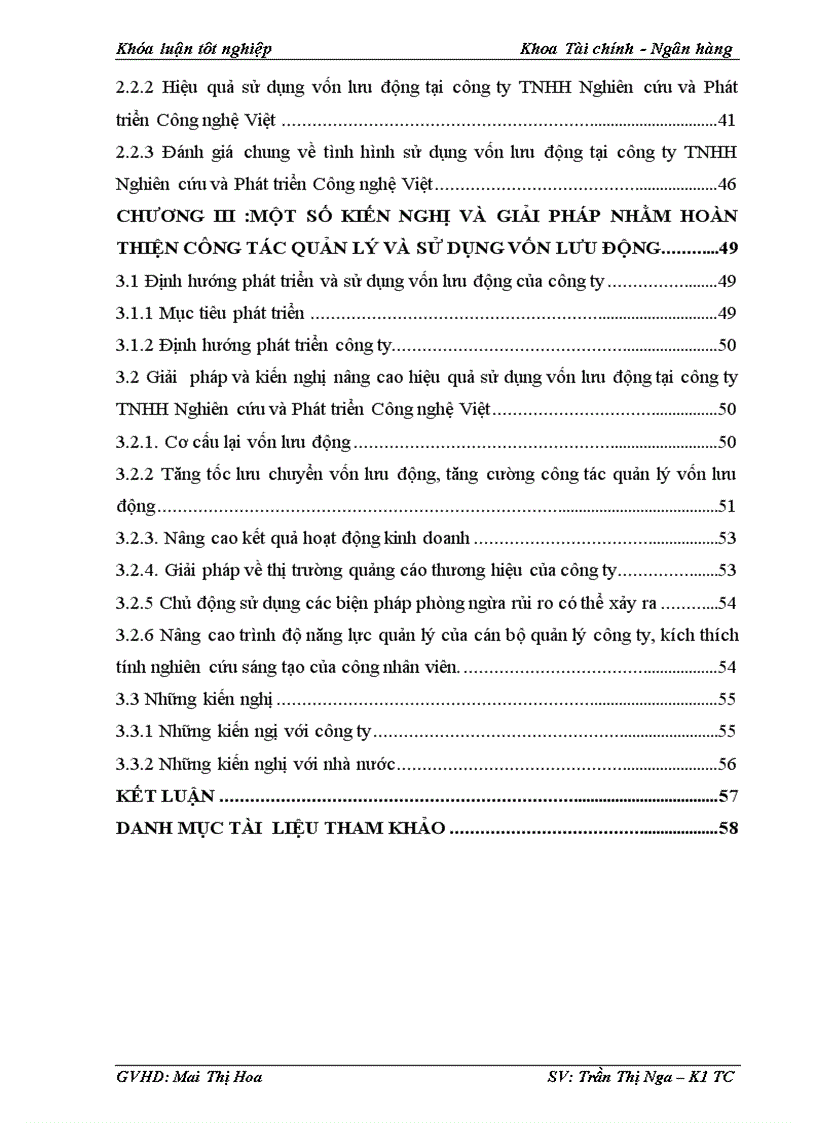 image for page Giải pháp nâng cao hiệu quả sử dụng vốn lưu động tại công ty TNHH Nghiên cứu và Phát triển Công nghệ Việt 1