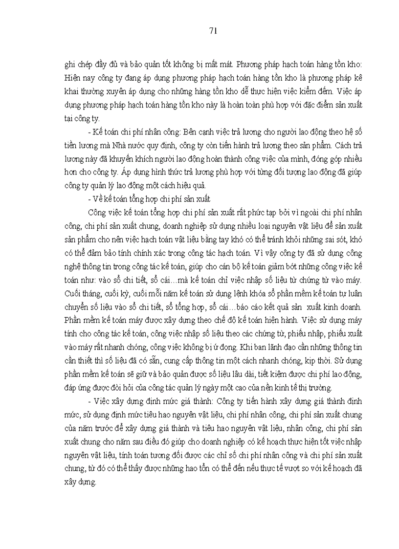 image for page Hoàn thiện kế toán chi phí sản xuất và tính giá thành sản phẩm tại Công ty cổ phần bia Sài Gòn Hà Nam