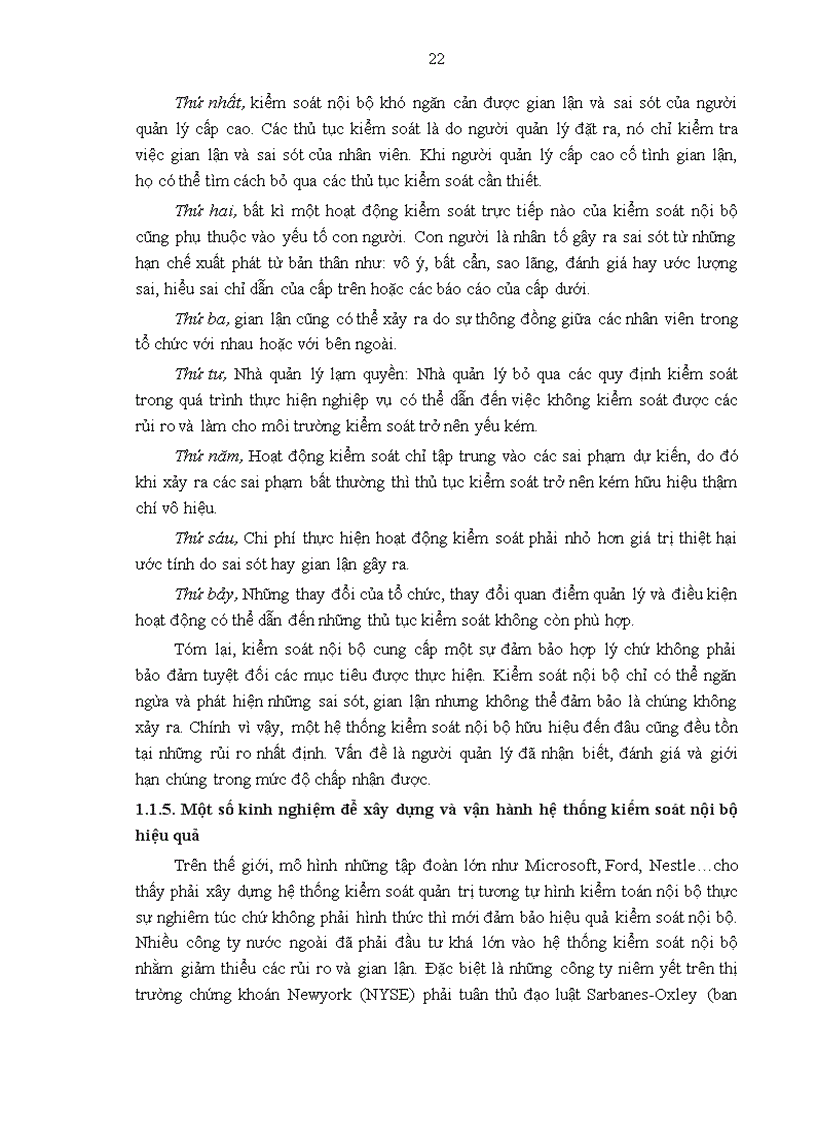 image for page Giải pháp hoàn thiện việc áp dụng hệ thống kiểm soát nội bộ nhằm tăng cường quản lý hàng tồn kho tại VIETTEL