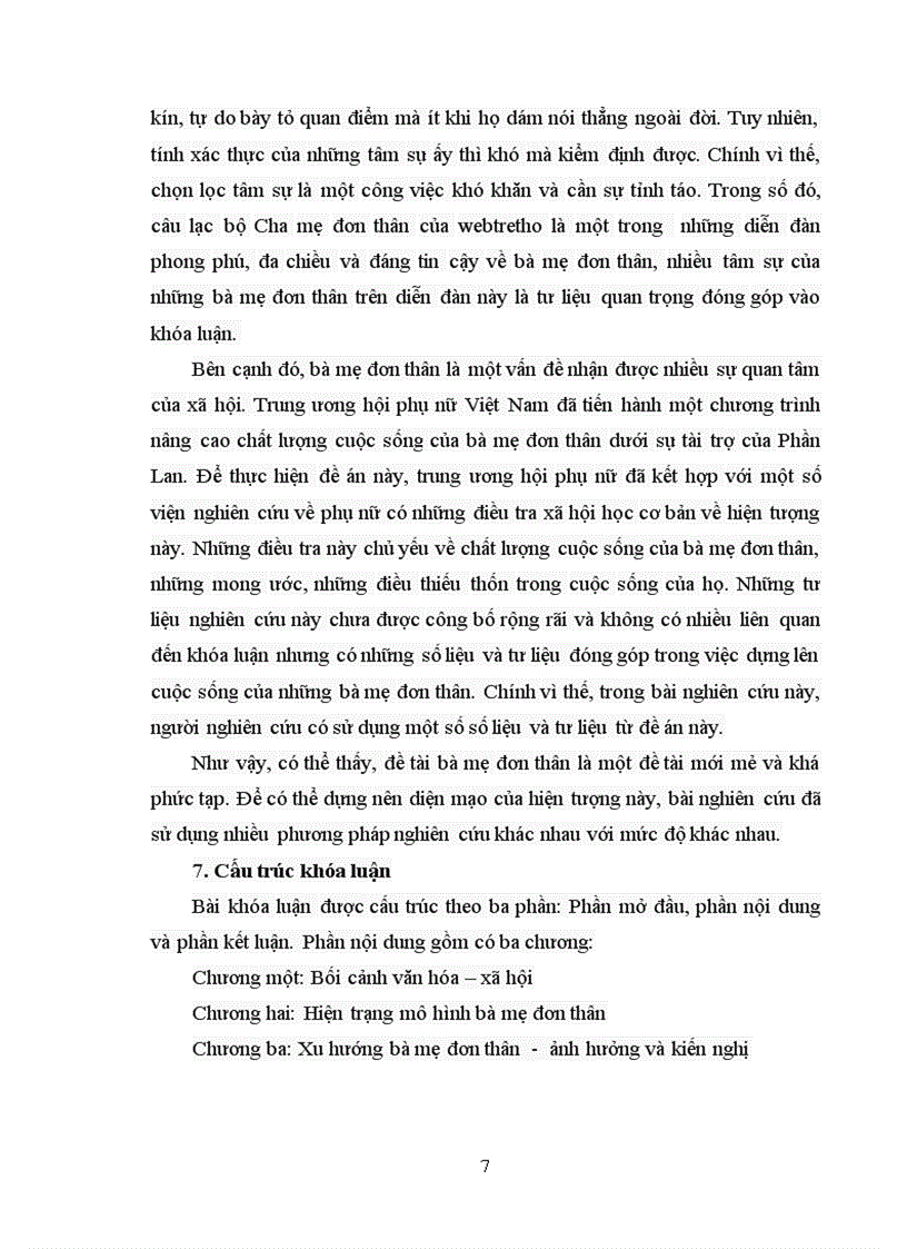 image for page Bước đầu tìm hiểu về hiện tượng bà mẹ đơn thân ở Hà Nội